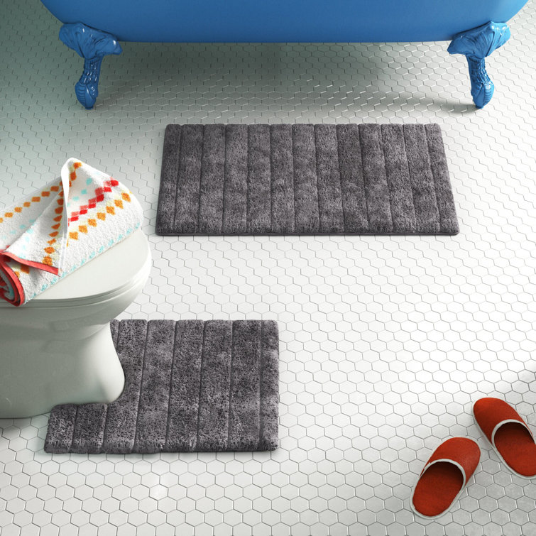 Wayfair Basics™ Linear Rib Rectangle Bath Mat & Reviews Wayfair.co.uk